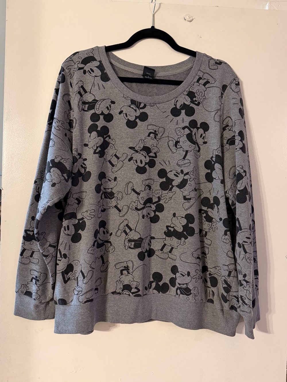 Torrid collab Disney Mickey Mouse All-Over Print Sweatshirt